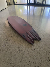 Load image into Gallery viewer, SJS Custom 5'10 Hip Fish performance surfboard handcrafted by Scotty James on the Gold Coast, Australia – channel detail
