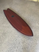 Load image into Gallery viewer, SJS Custom 5'10 Hip Fish performance surfboard handcrafted by Scotty James on the Gold Coast, Australia – cutlap nose detail
